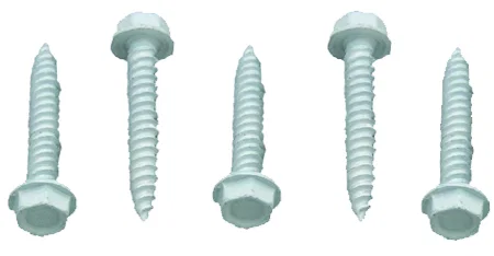 012-TR500W 8 X 1 – AP PRODUCTS Screw, Self Tapping Sheet Metal Screw #8 x 1 Inch Length Unslotted Hex Washer Head Pac...